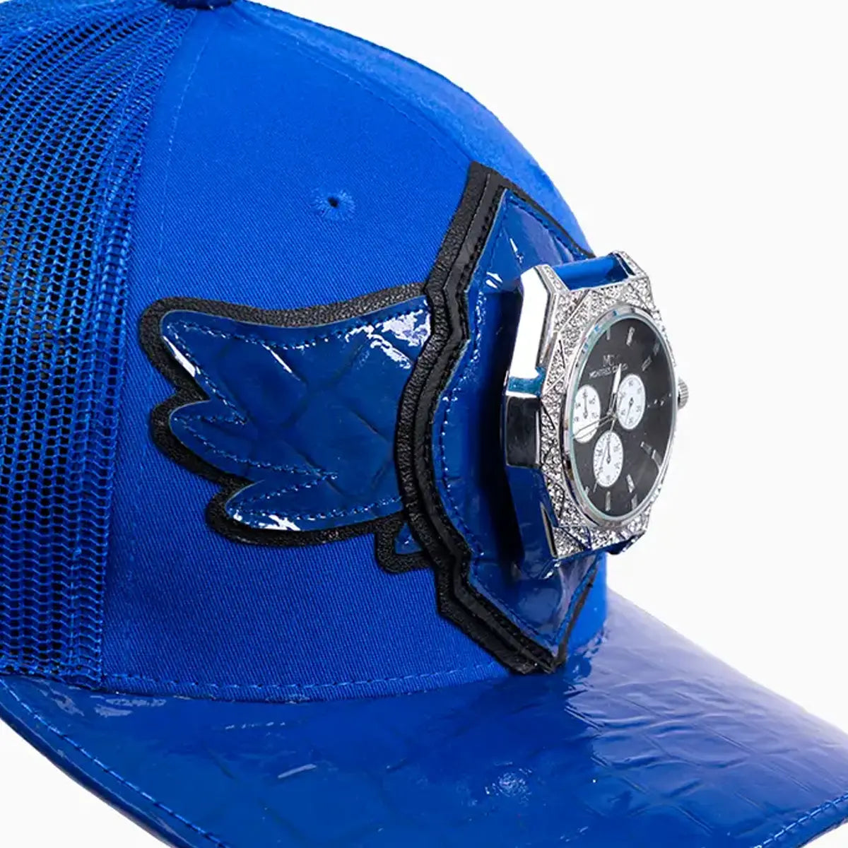 Gorra camionera de lana Buck 50 con visera de cuero Breyer