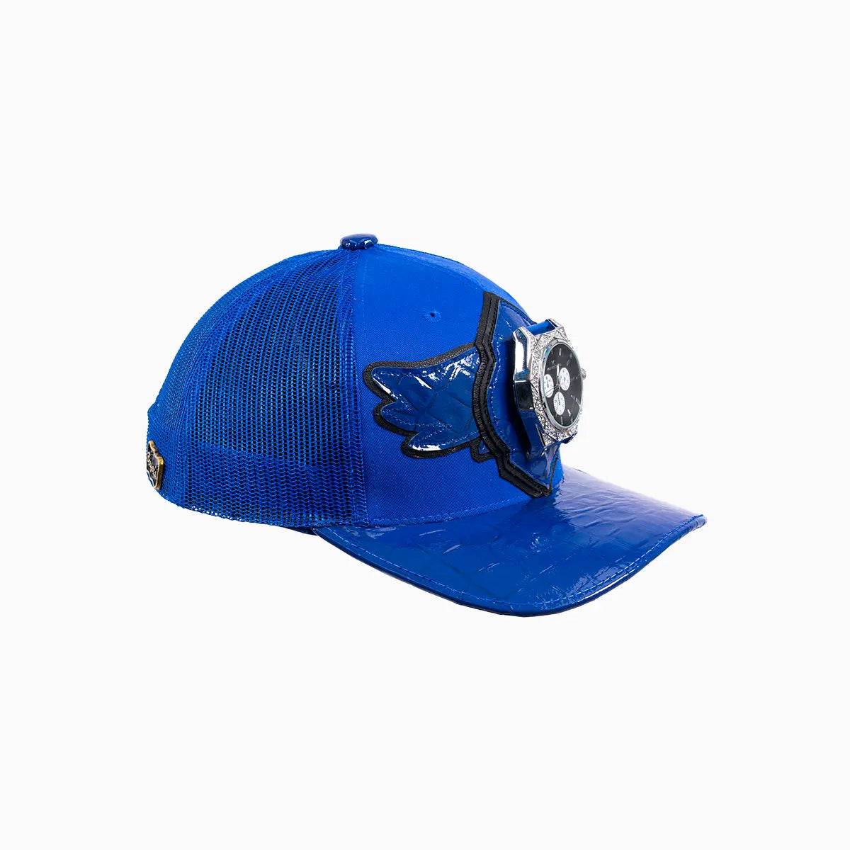 Gorra camionera de lana Buck 50 con visera de cuero Breyer