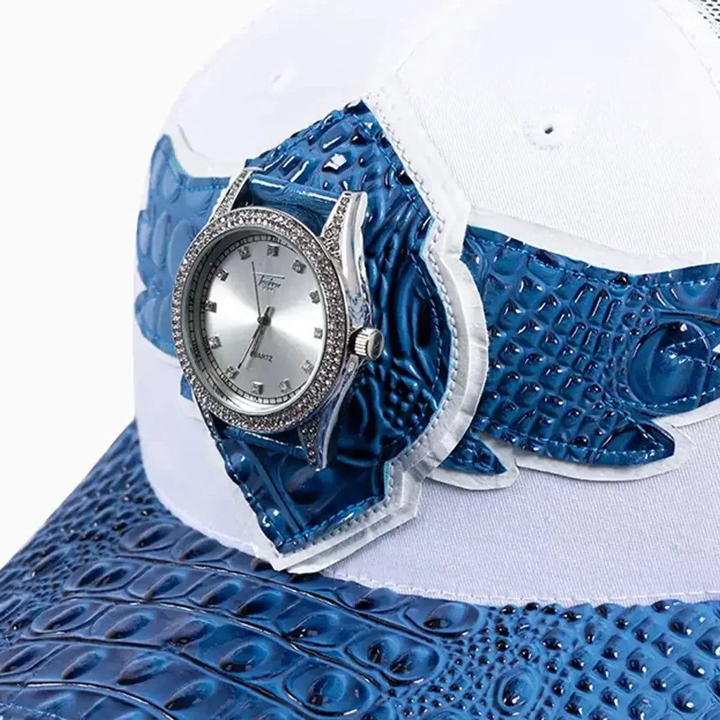 Casquette de routier en laine Buck 50 Breyer avec visière en cuir
