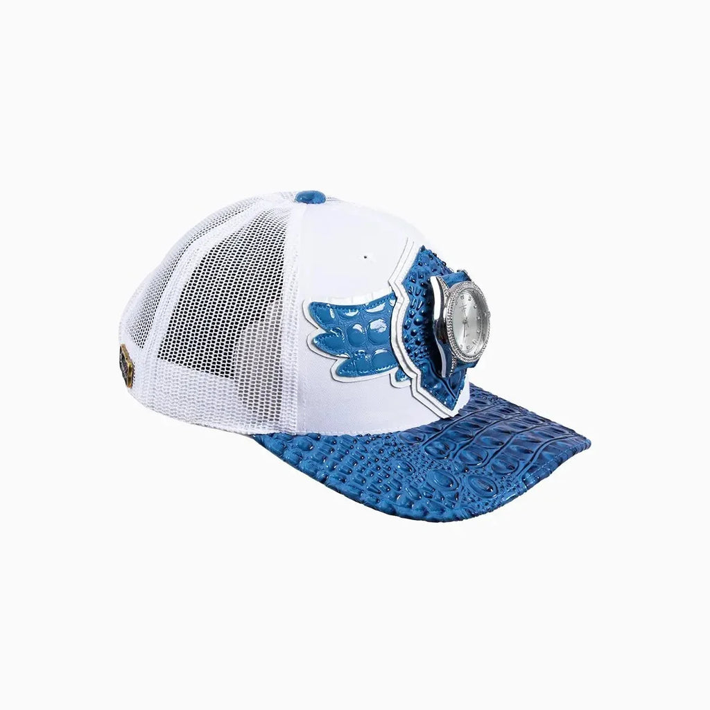 Casquette de routier en laine Buck 50 Breyer avec visière en cuir
