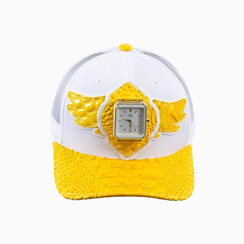 Casquette de routier en laine Buck 50 Breyer avec visière en cuir