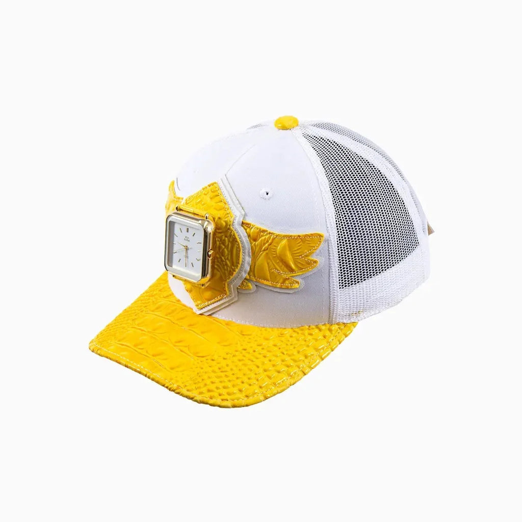 Casquette de routier en laine Buck 50 Breyer avec visière en cuir