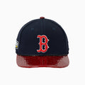 Casquette Breyer's Buck 50 Boston Red Sox MLB avec visière en cuir