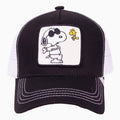 The Cartoon Black White Trucker Hat