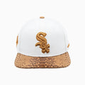 Chicago White Sox MLB Leather Wool Strapback Hat