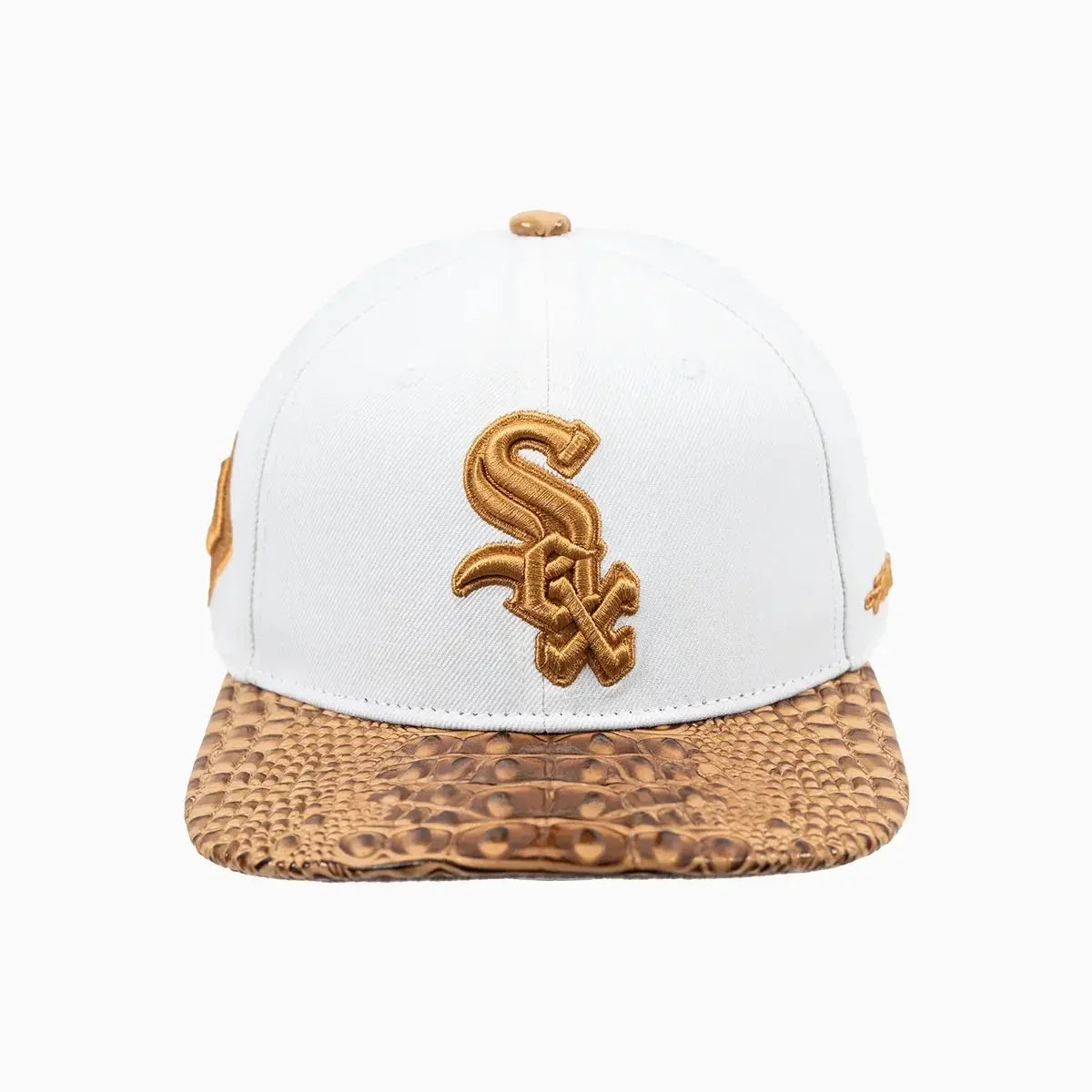 Chicago White Sox MLB Leather Wool Strapback Hat