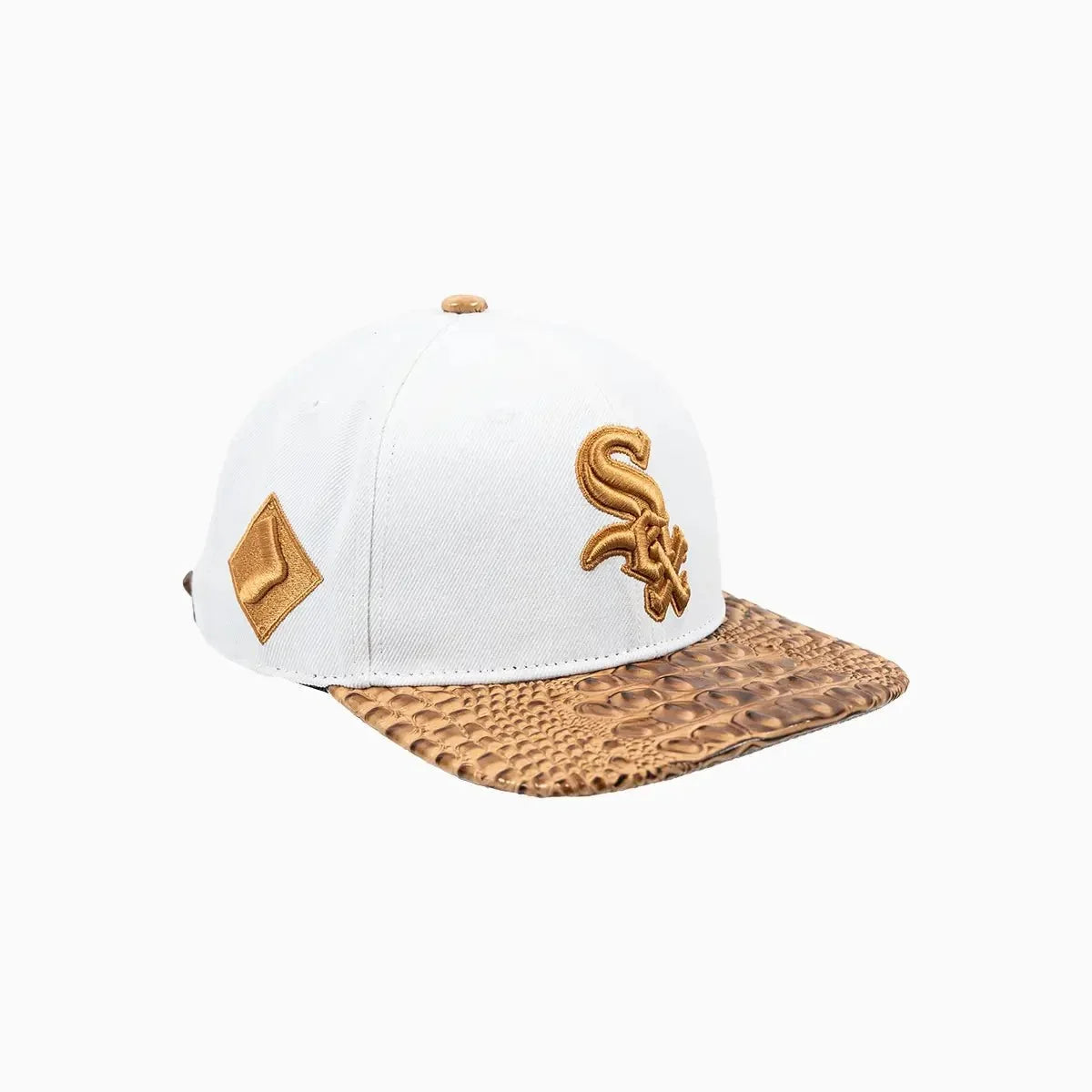 Chicago White Sox MLB Leather Wool Strapback Hat