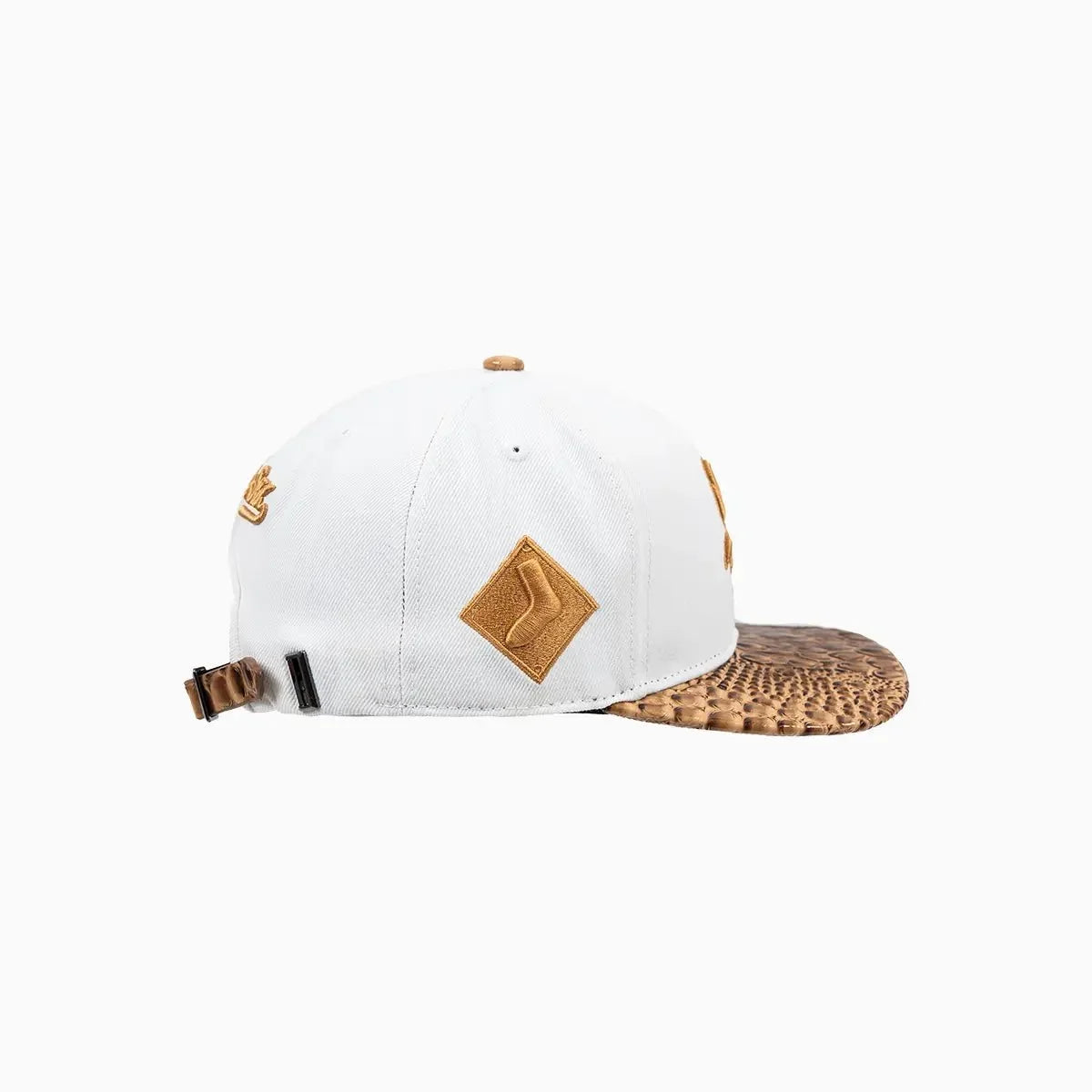 Chicago White Sox MLB Leather Wool Strapback Hat