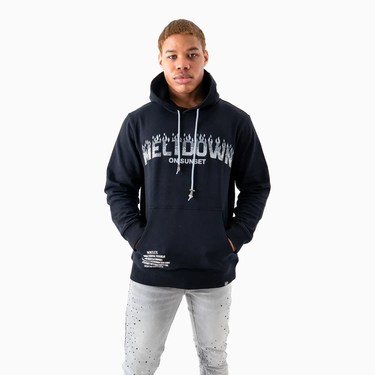 Sudadera con capucha Sunset Stone para hombre