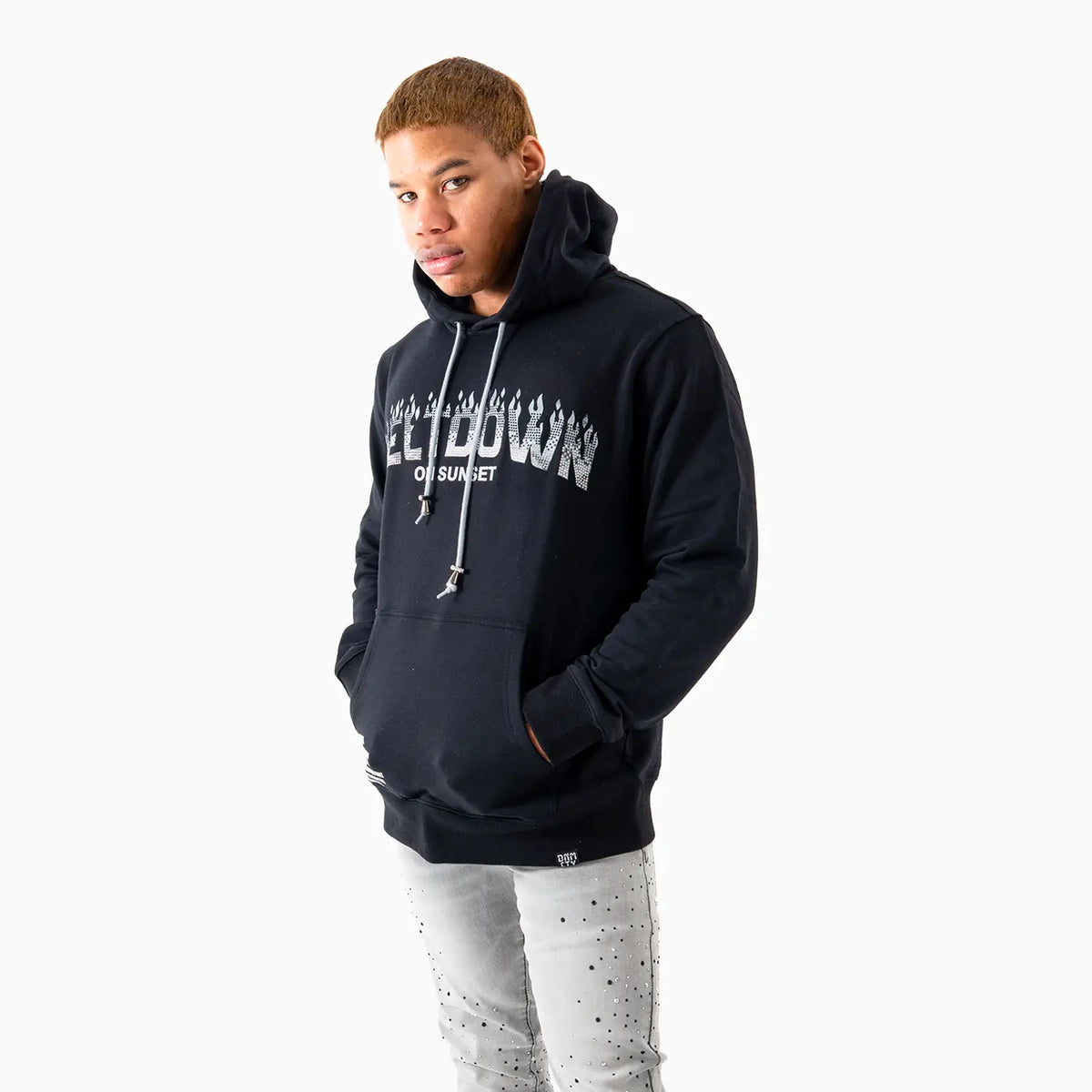 Sudadera con capucha Sunset Stone para hombre