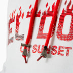 Men's Meltdown On Sunset Stone Hoodie