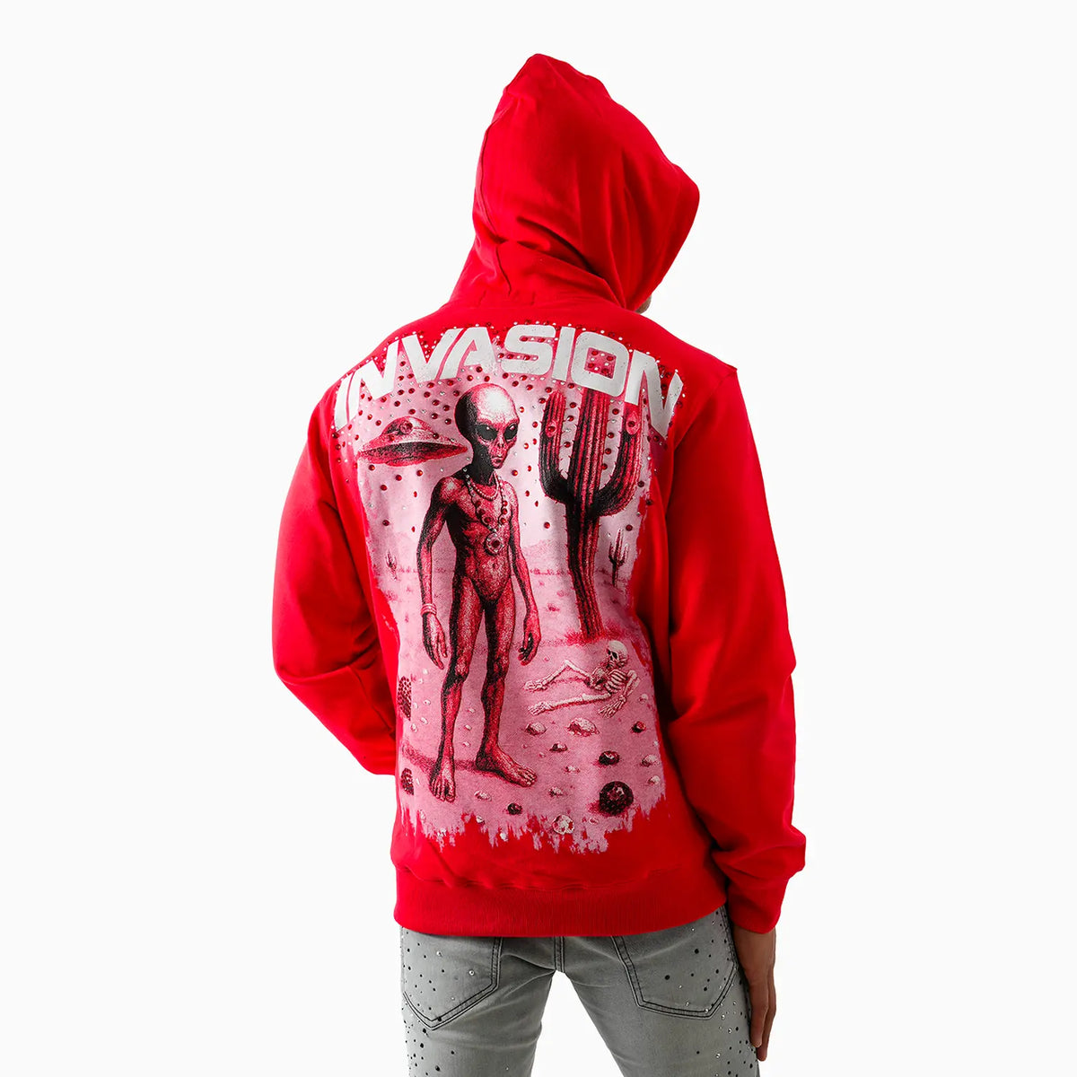 Sudadera con capucha "Invasion Stone" para hombre
