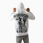 Sweat à capuche Homme Invasion Stone