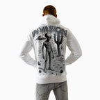 Sweat à capuche Homme Invasion Stone