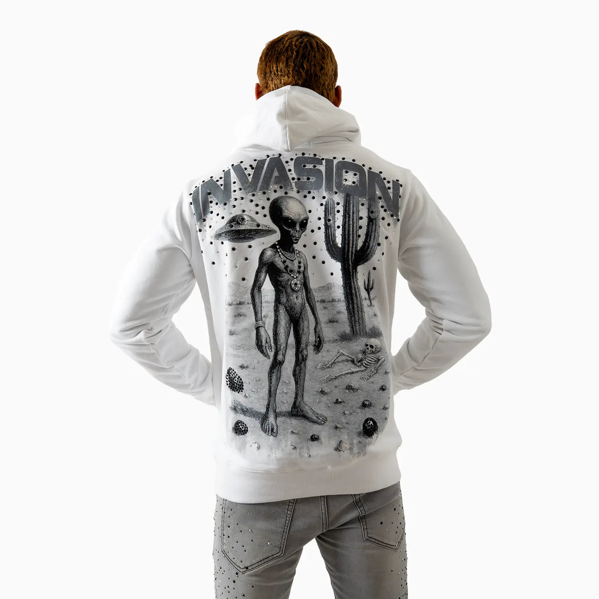 Sudadera con capucha "Invasion Stone" para hombre