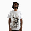 Men's Ace of Spades Skull Graphic Short Sleeve T-Shirt