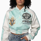 Veste courte légère universitaire pour femme