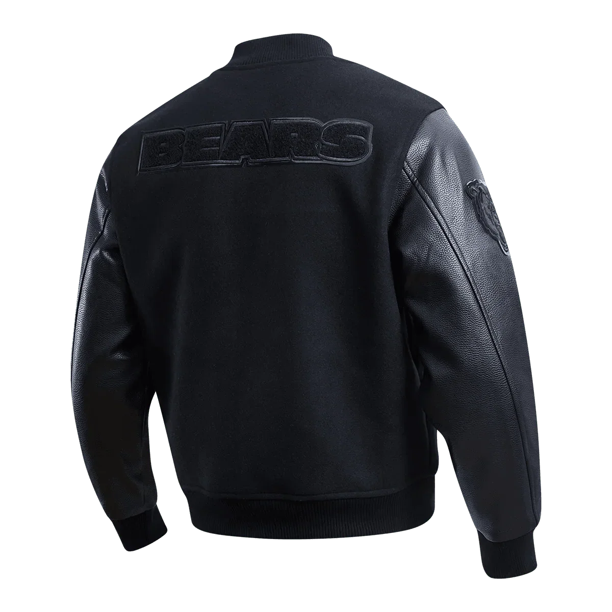 Chaqueta universitaria triple logo Chicago Bears para hombre