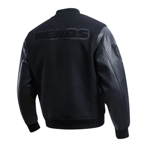 Men's Chicago Bears Triple Logo Varsity Jacket