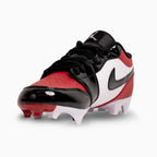 Men's Jordan 1 Low TD Football Cleat 'Gym Red Black'