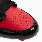 Men's Jordan 1 Low TD Football Cleat 'Gym Red Black'