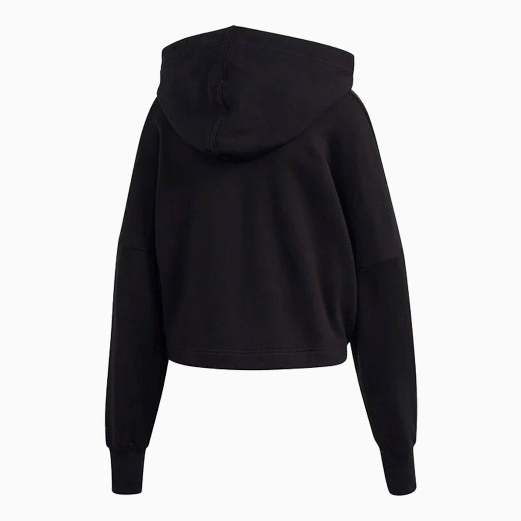 Women's Large Logo Cropped Hoodie