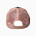 La casquette trucker Le Coq Rouge Bleu Beige