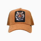 La casquette de routier "Tigre Marron"
