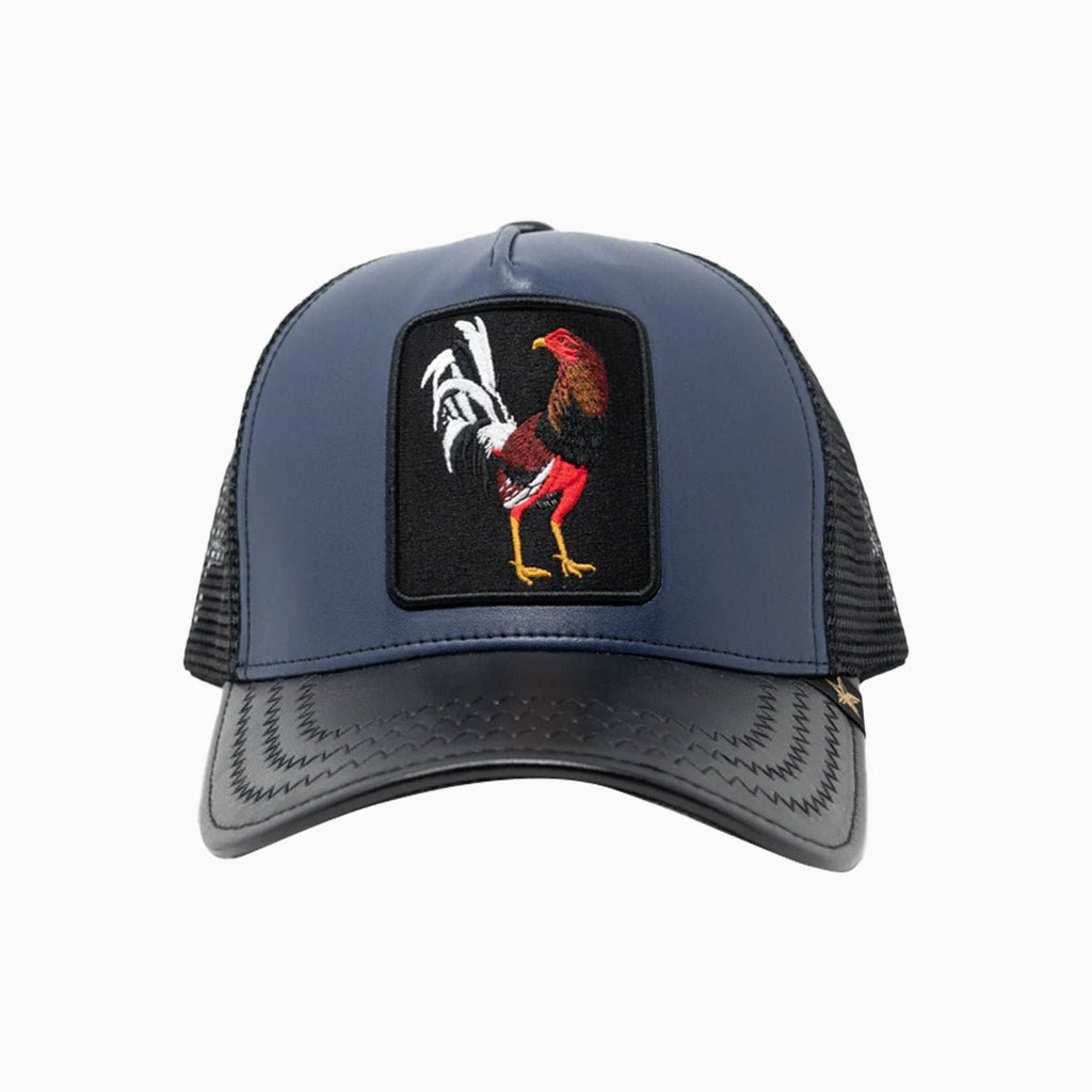 La casquette de camionneur en cuir Le Coq