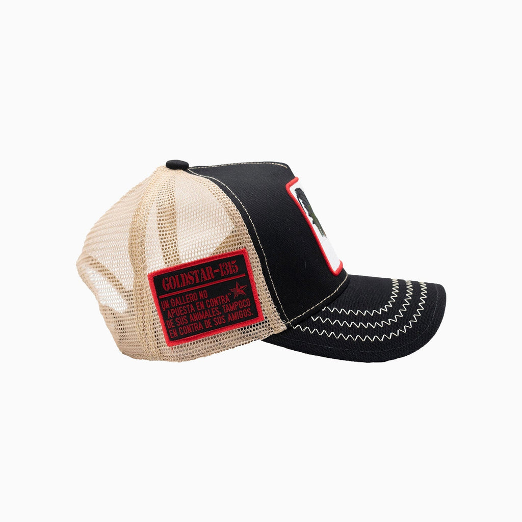 La casquette de routier noire Coq