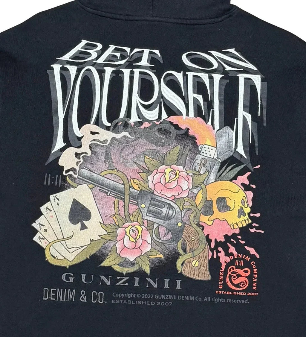 Sweat à capuche « Bet On Yourself » pour homme