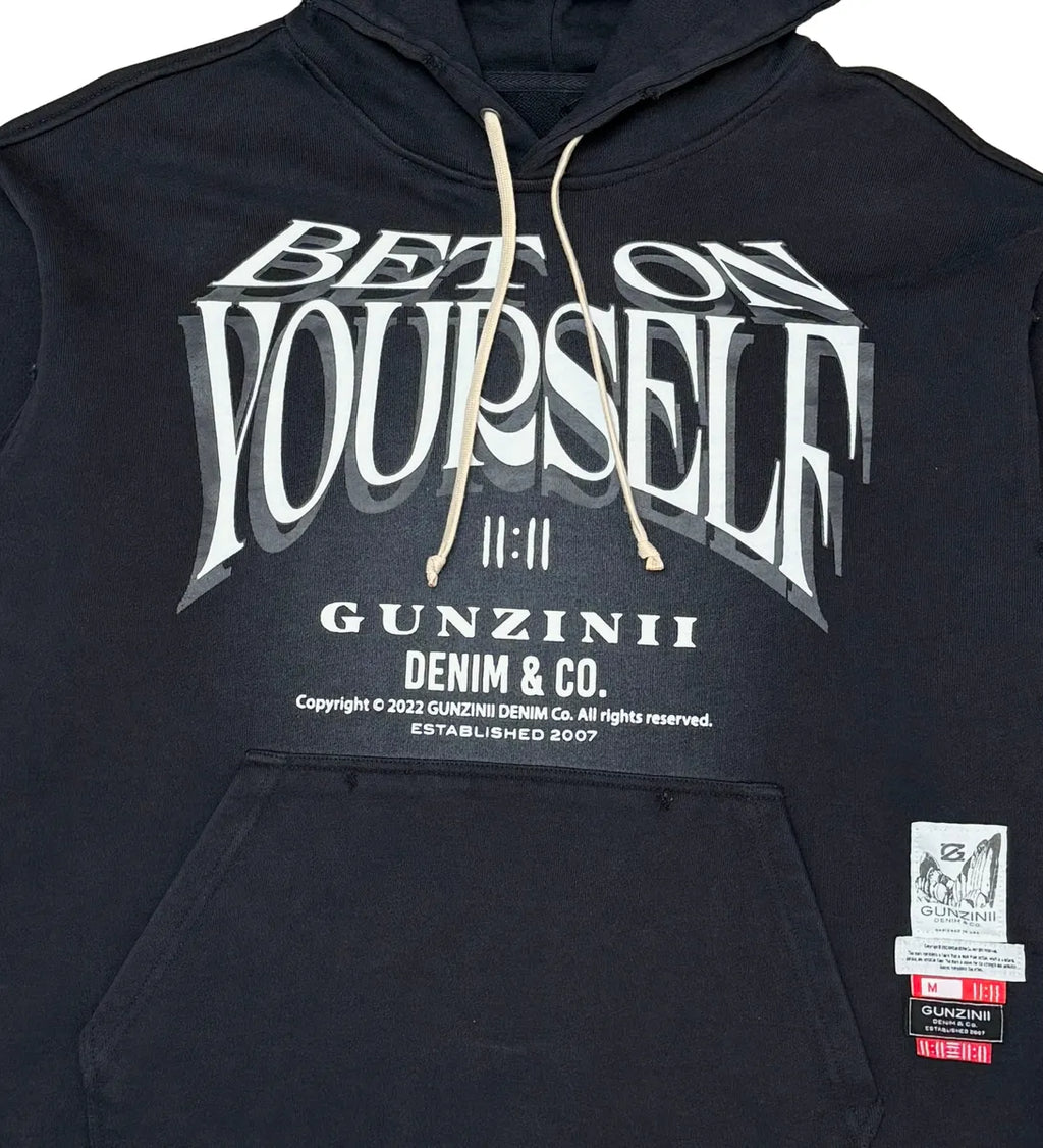 Sweat à capuche « Bet On Yourself » pour homme