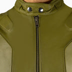 Blouson en cuir de moto Hudson pour homme