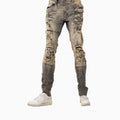 Men's Ross Fit With Shreds Denim Pant