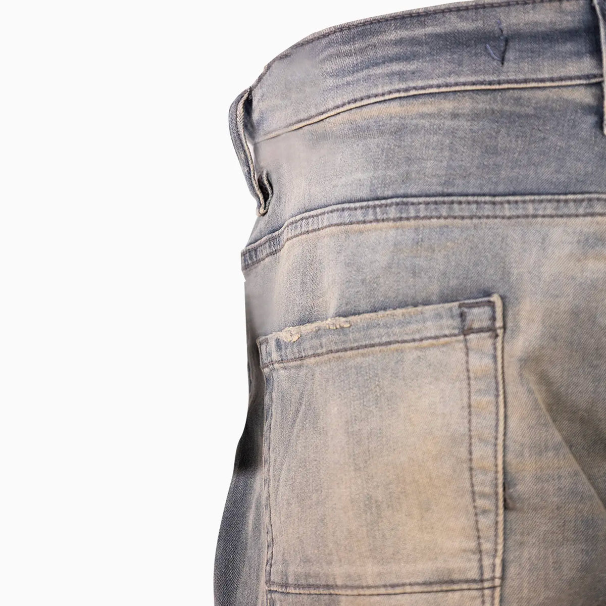 Men's High Contrast Wash Ross Fit Denim Pant