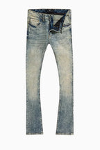 Jean super skinny coupe stacked pour homme