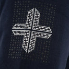Sudadera cuello redondo LUXE estampada para hombre