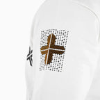 Sweat-shirt ras du cou LUXE à motif pour homme