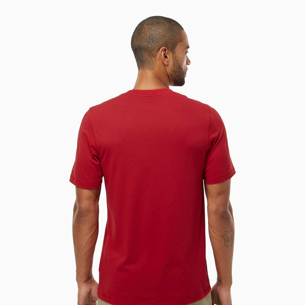 Camiseta Básica de Manga Corta Lisa para Hombre