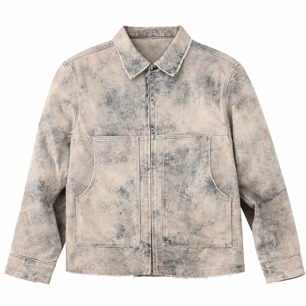 Chaqueta de sarga de lona para hombre
