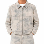 Chaqueta de sarga de lona para hombre
