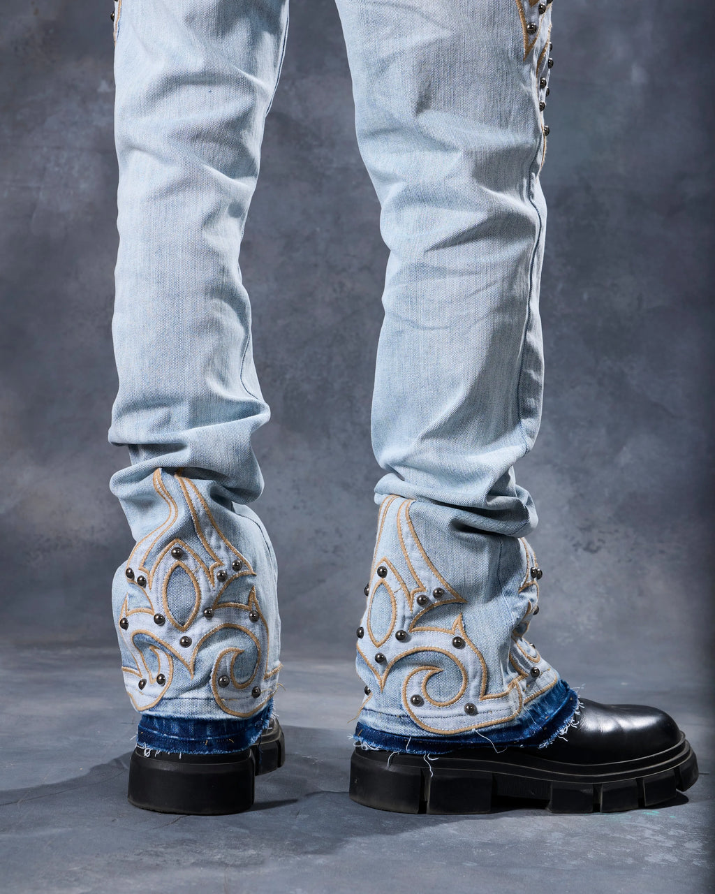 Men's Stacked Skinny Jeans Pant