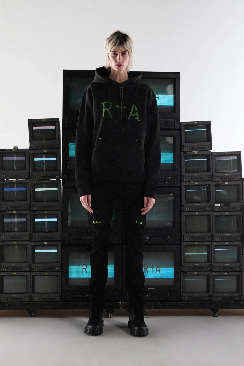 Sudadera con Capucha RTA Dion Circuit Negra para Hombre