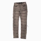 Jean pour enfant en denim déchiré et usé