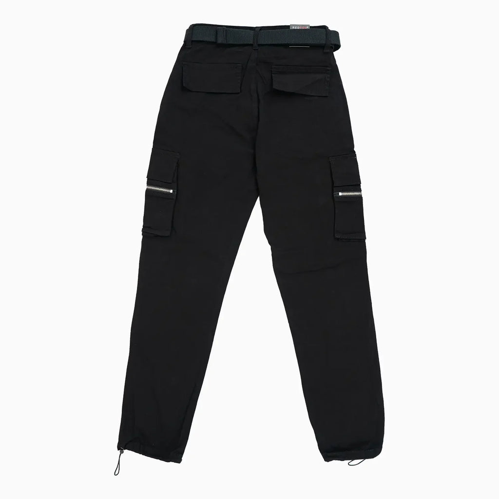 Women's Zipper Cargo Pocket Jogger Pant
