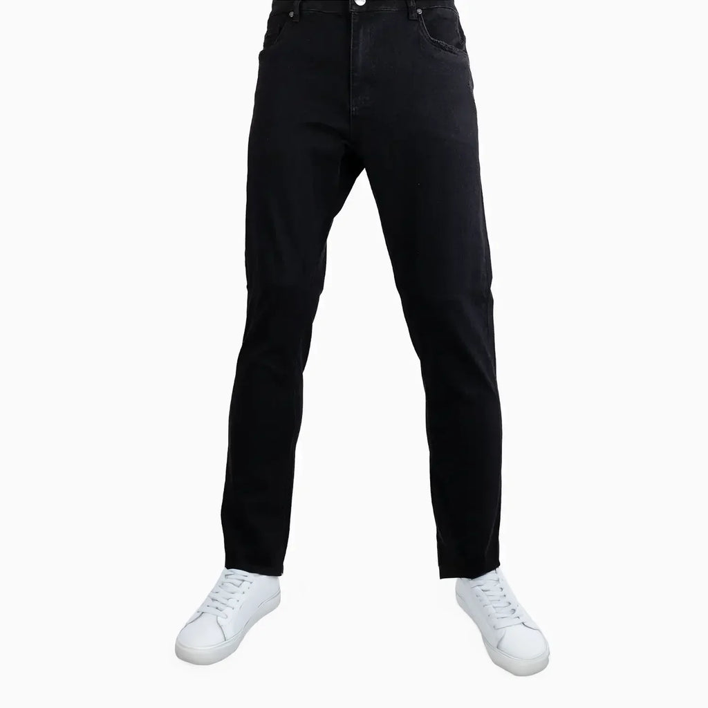 Men's Slim Fit Plain Jeans Pant