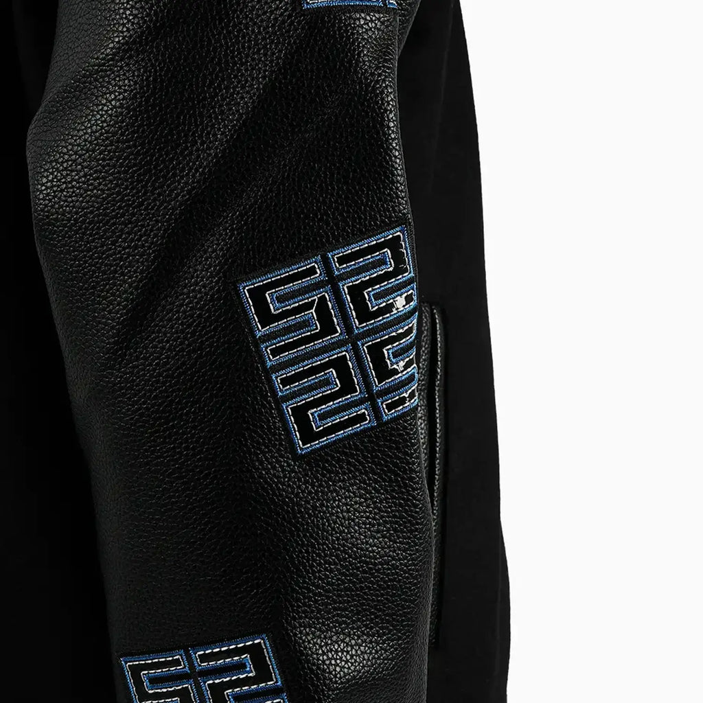 Kid's Reflective Wool Varsity Jacket