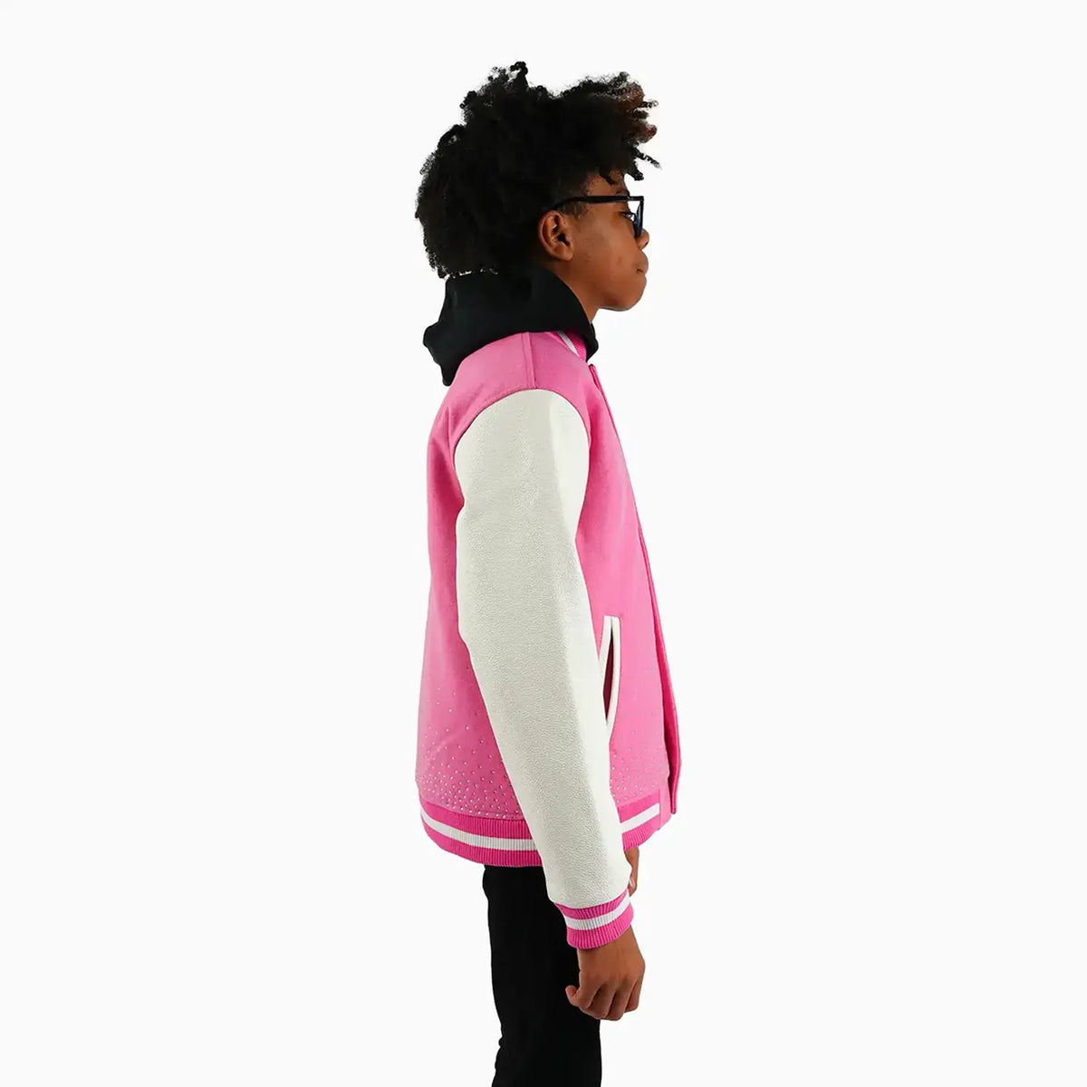 Kid's Imperial Crest Wool Varsity Jacket
