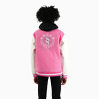 Kid's Imperial Crest Wool Varsity Jacket