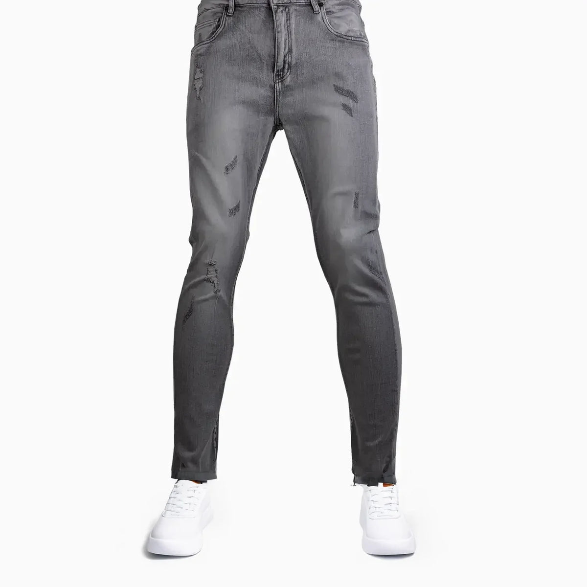 Men's Slim Fit Rips Jeans Pant